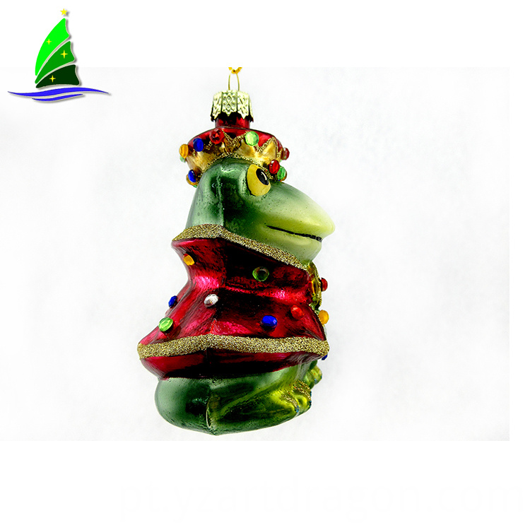 Enfeites De Árvore De Natal De Vidro Glass Christmas Tree Ornament